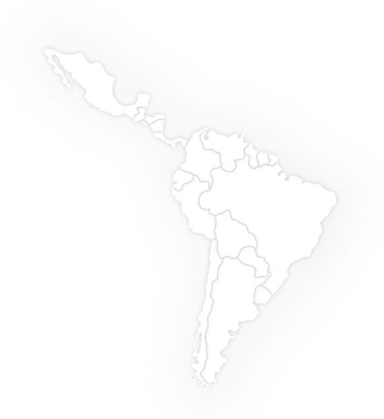 Ubicaciones en toda Sudamérica